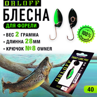 Блесна форелевая №40