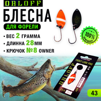 Блесна форелевая №43