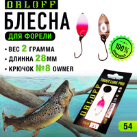 Блесна форелевая №54