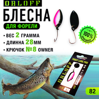 Блесна форелевая №82