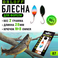 Блесна форелевая №87